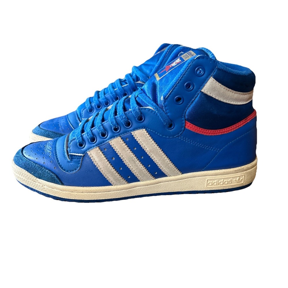 Adidas Top Ten High Glory Blue Retro Basketball Men's Size 8.5 EG5517